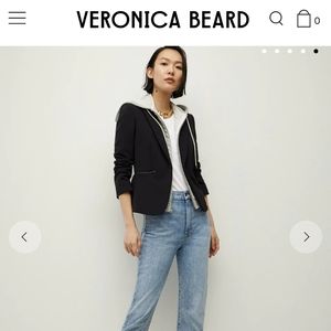 Veronica Beard Scuba Schoolboy Navy Size 6